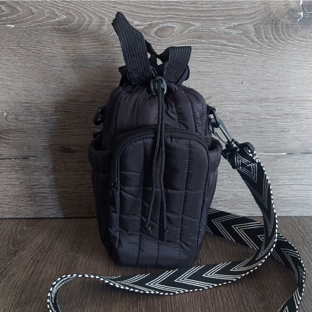 Nollia Quilted Nylon Water Bottle Holder